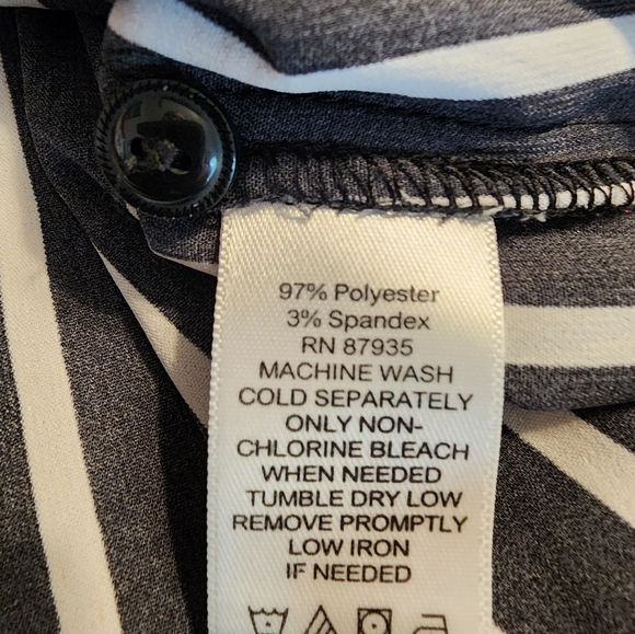 SUSAN GRAVER striped Blouse1 - Picture 9 of 10